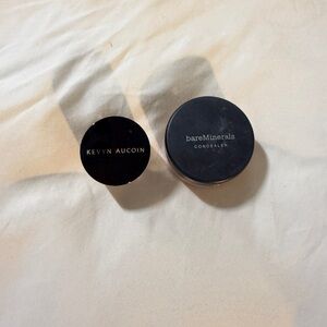 bareMinerals Concealer powder and Kevyn aucoin cream concealer